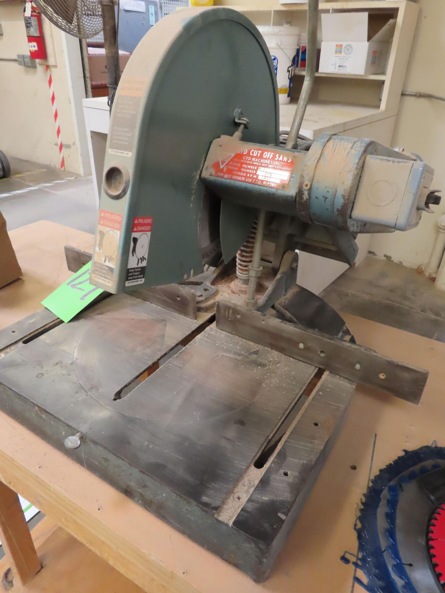 CTD mod. 225, 10'' Cut Off Saw - Image 2 of 2