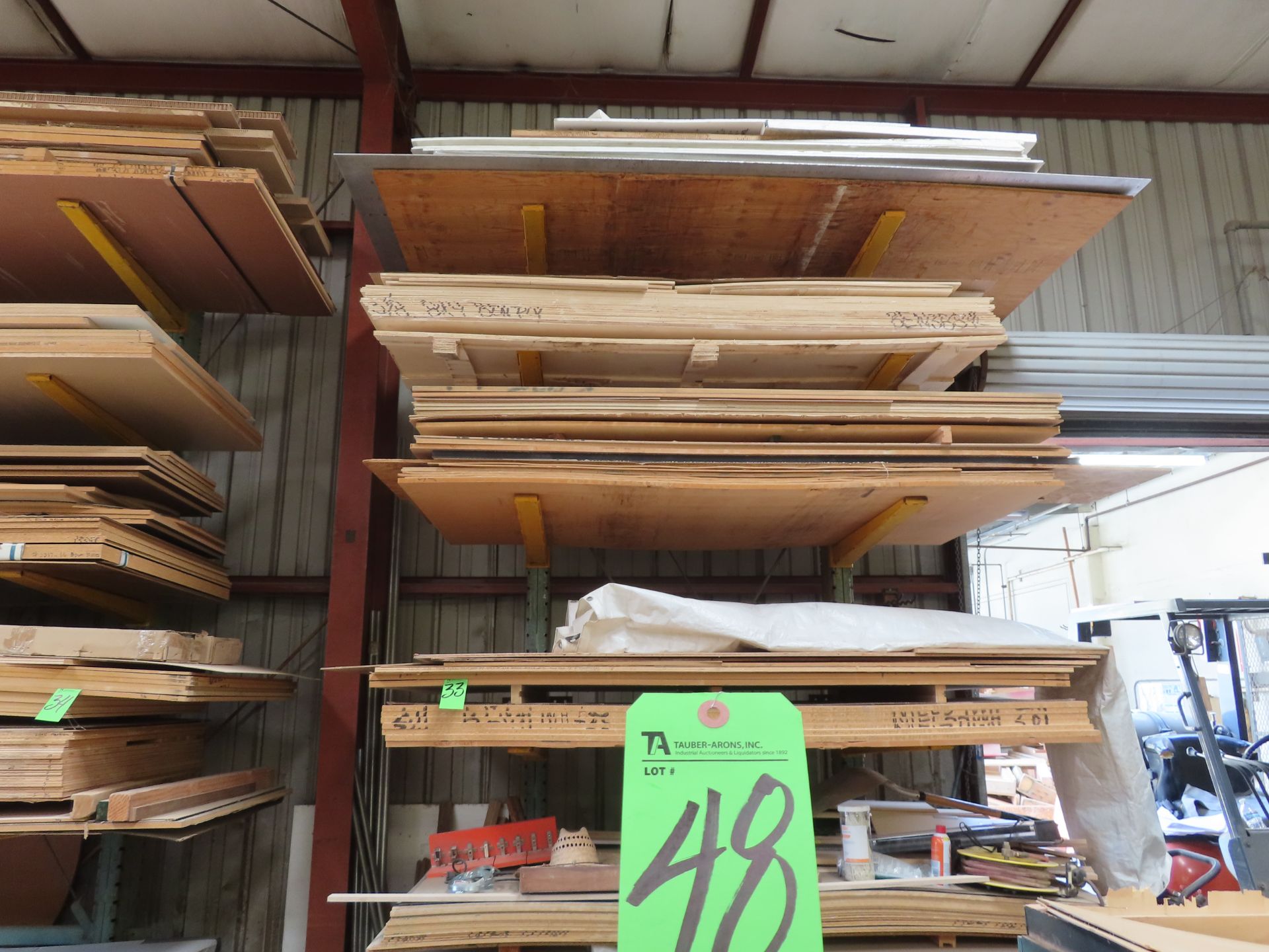 Cantilever Rack, Approx. 42'' Arm x 68''W