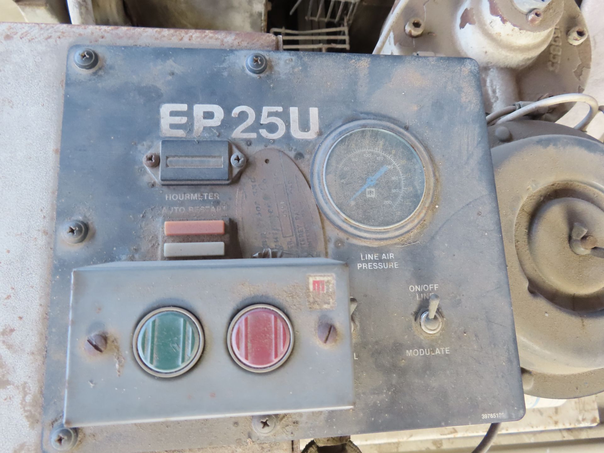 I.R. mod. SSREP25U, 25hp Air Compressor - Image 2 of 2