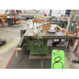 Martin Type 217D, 12''-18'' Table Saw w/