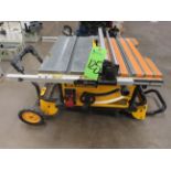 DeWalt Portable 10'' Table Saw