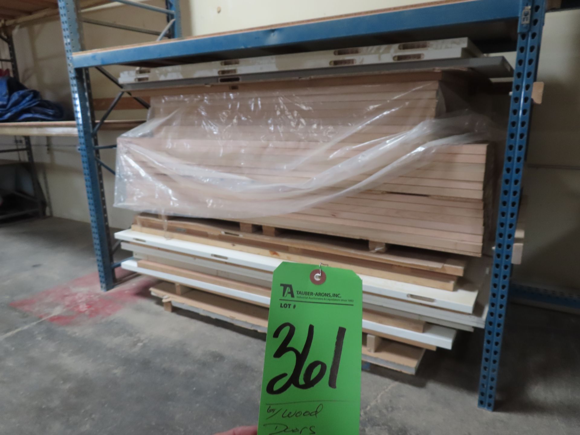 (Lot) Assorted Size Wood Doors