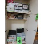 (Lot) Misc. Festool Accessories w/ Cabinet