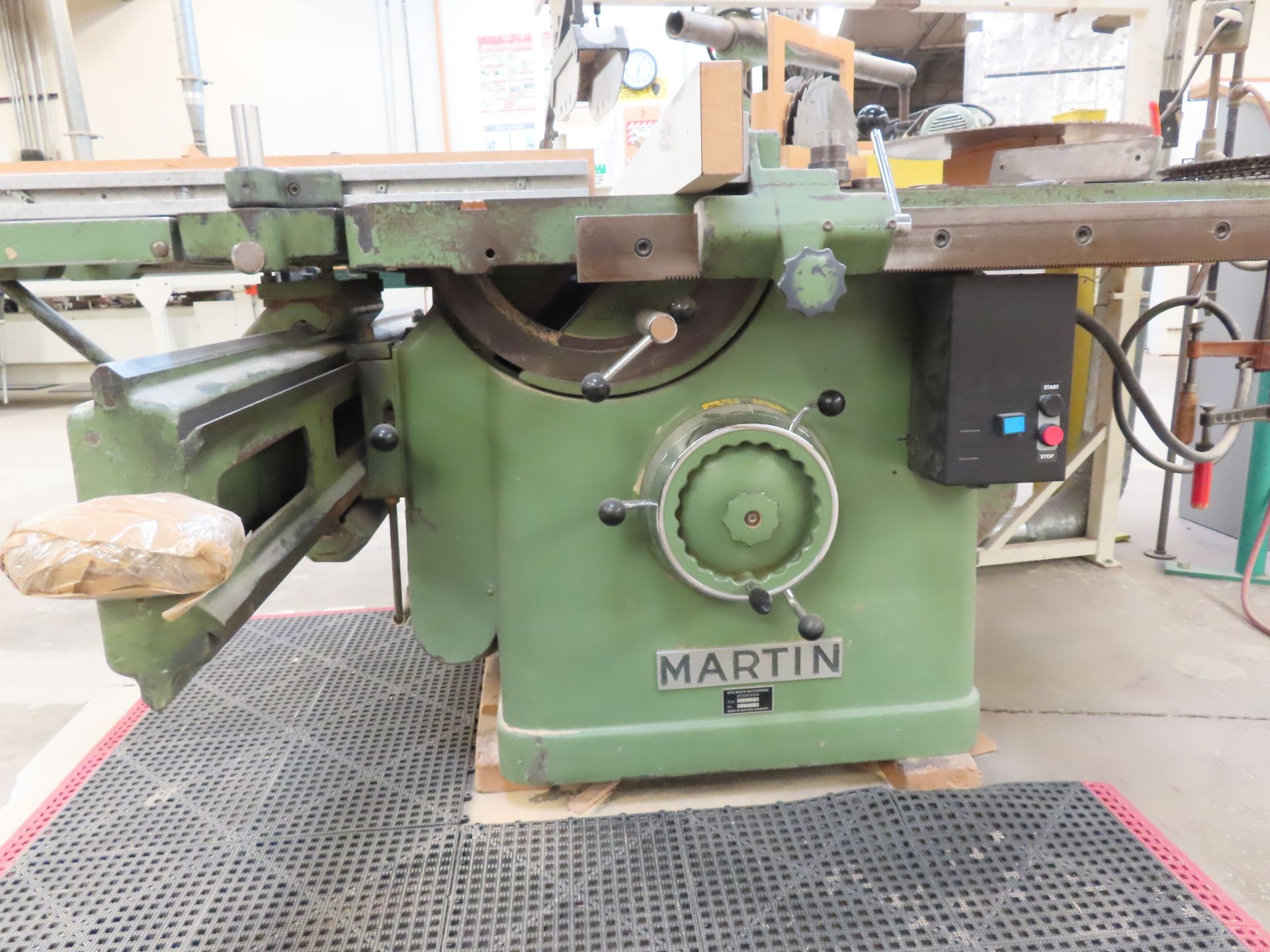 Martin Type 217D, 12''-18'' Table Saw w/ - Image 2 of 4