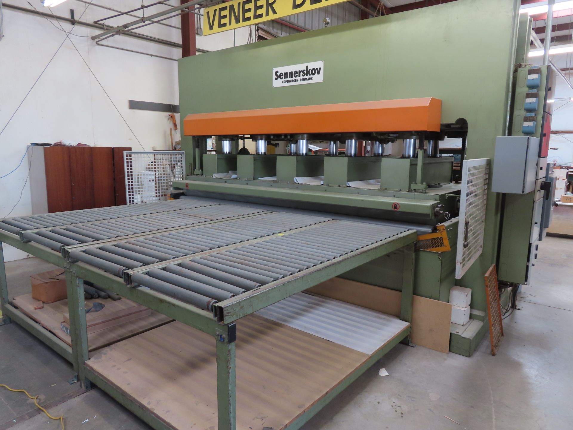 Sennerskov 120'' Veneer Platen Hot Press - Image 4 of 7