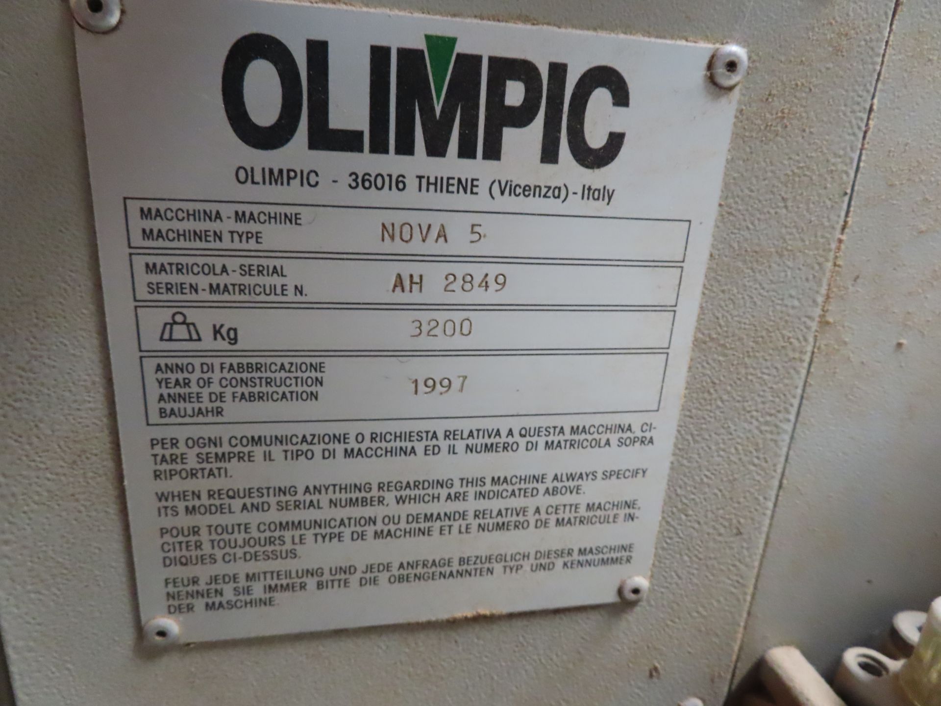 Olimpic NOVQ, Single Sided Edge Bander - Image 8 of 8