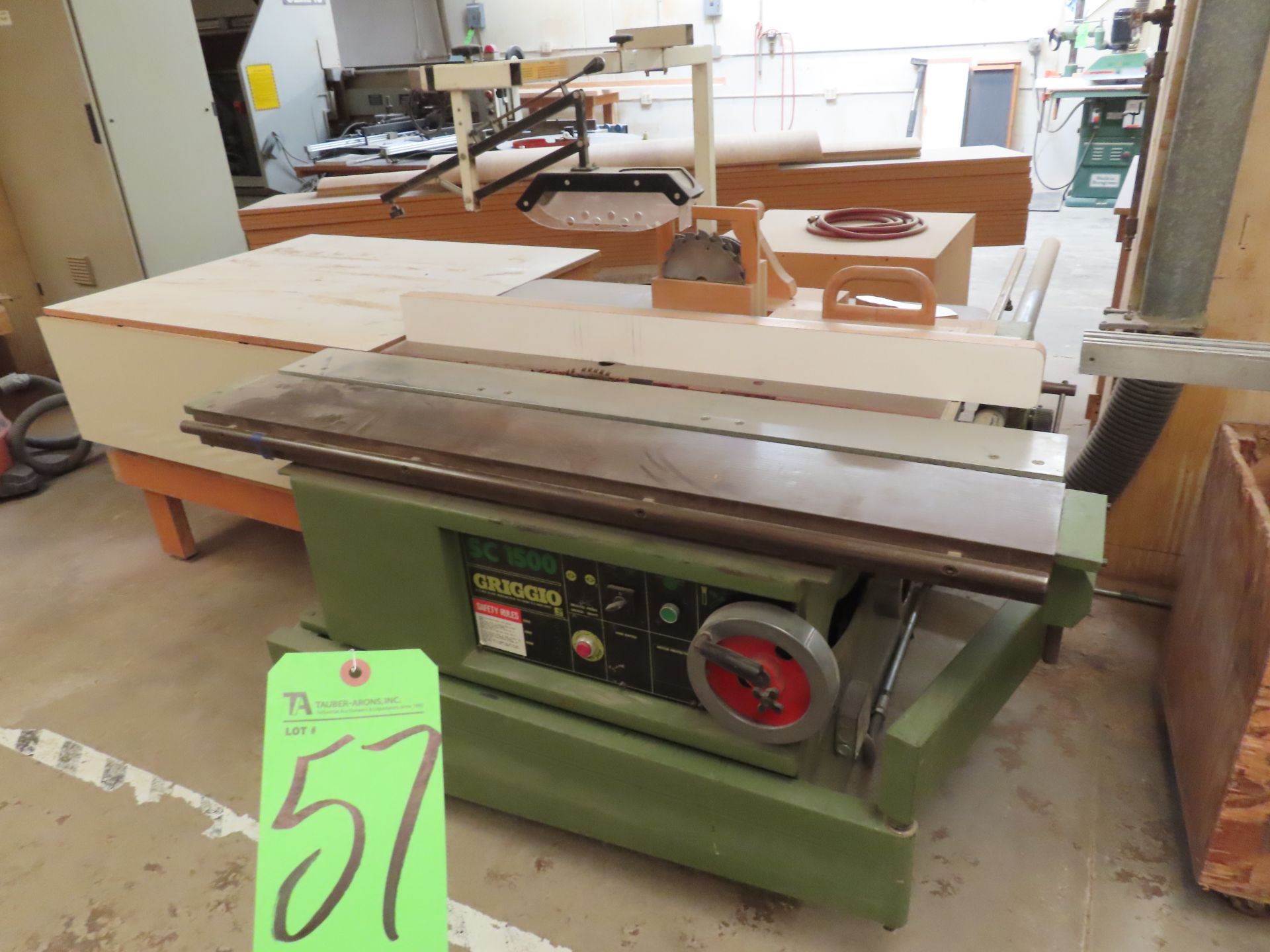 Griggio mod. SC1500, 8'' - 12'' Table Saw