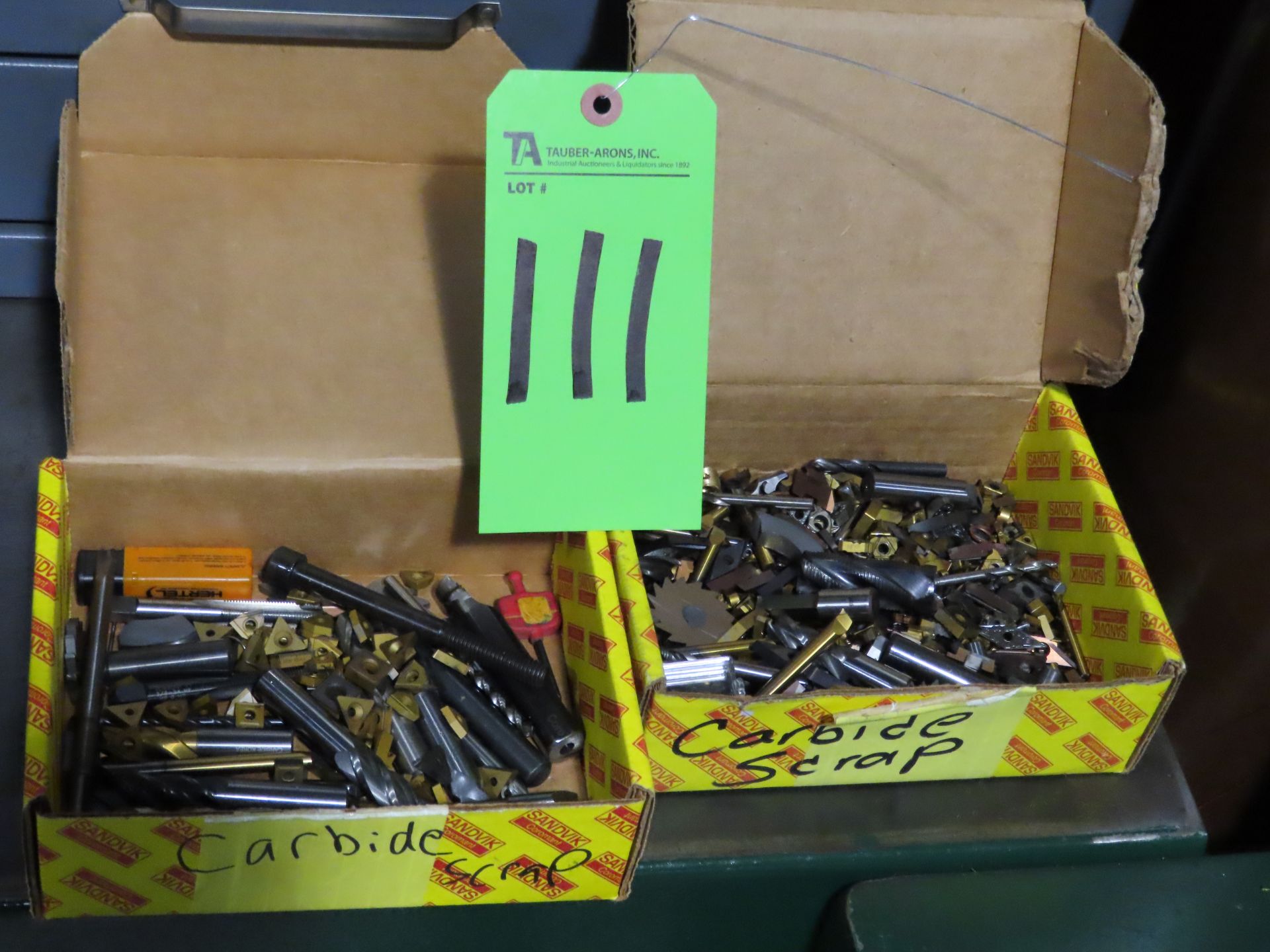 (Lot) Carbide Inserts & Drill Bits