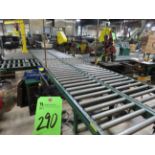(Lot) Roller Type Conveyor, 24'' x 200'