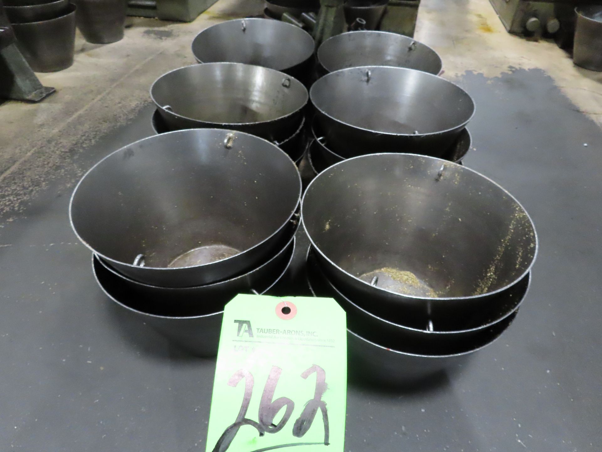 (Lot) (25) Chip Ring Bins