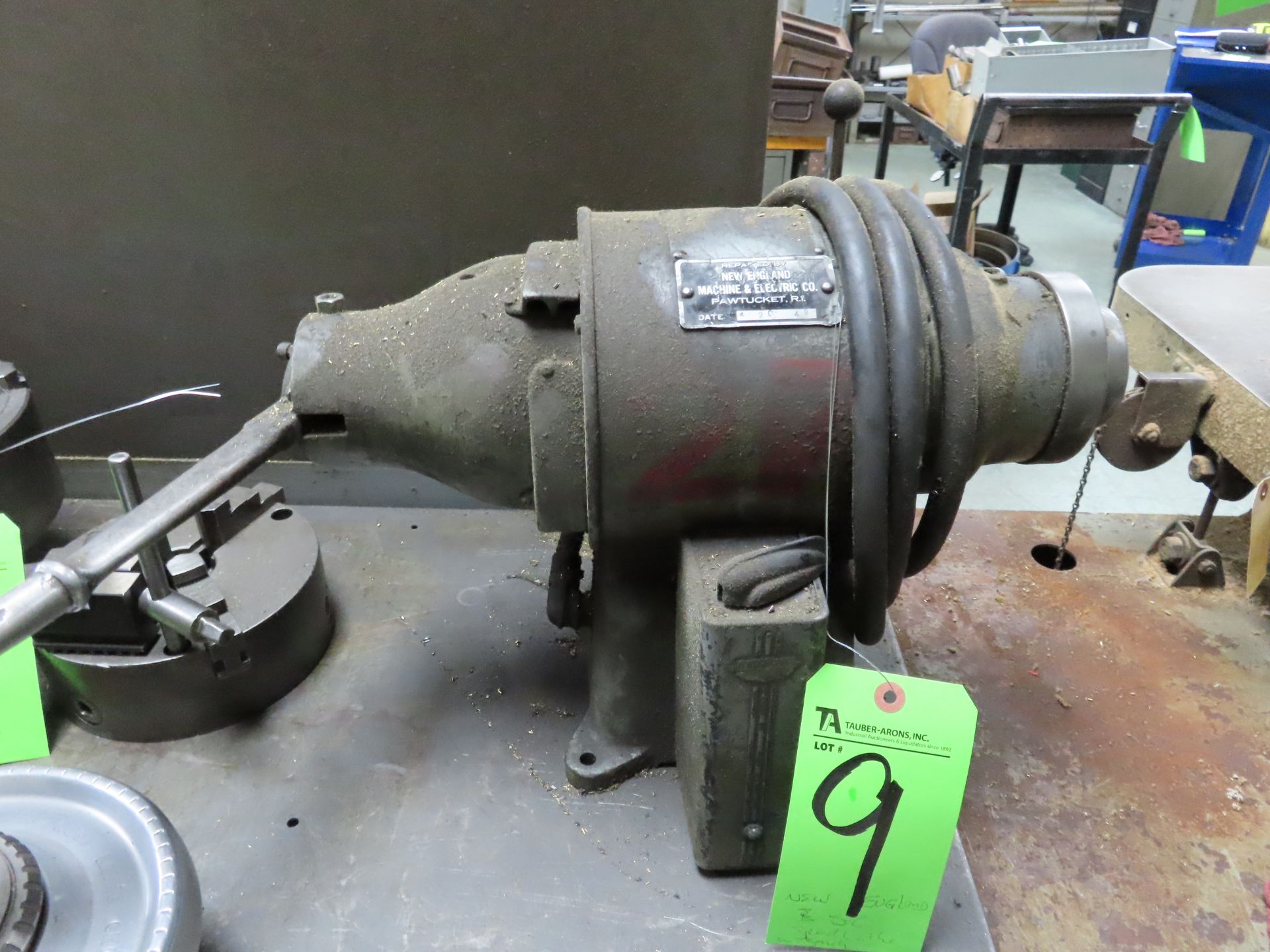 New England 5-C Spindle Lathe w/ Bench