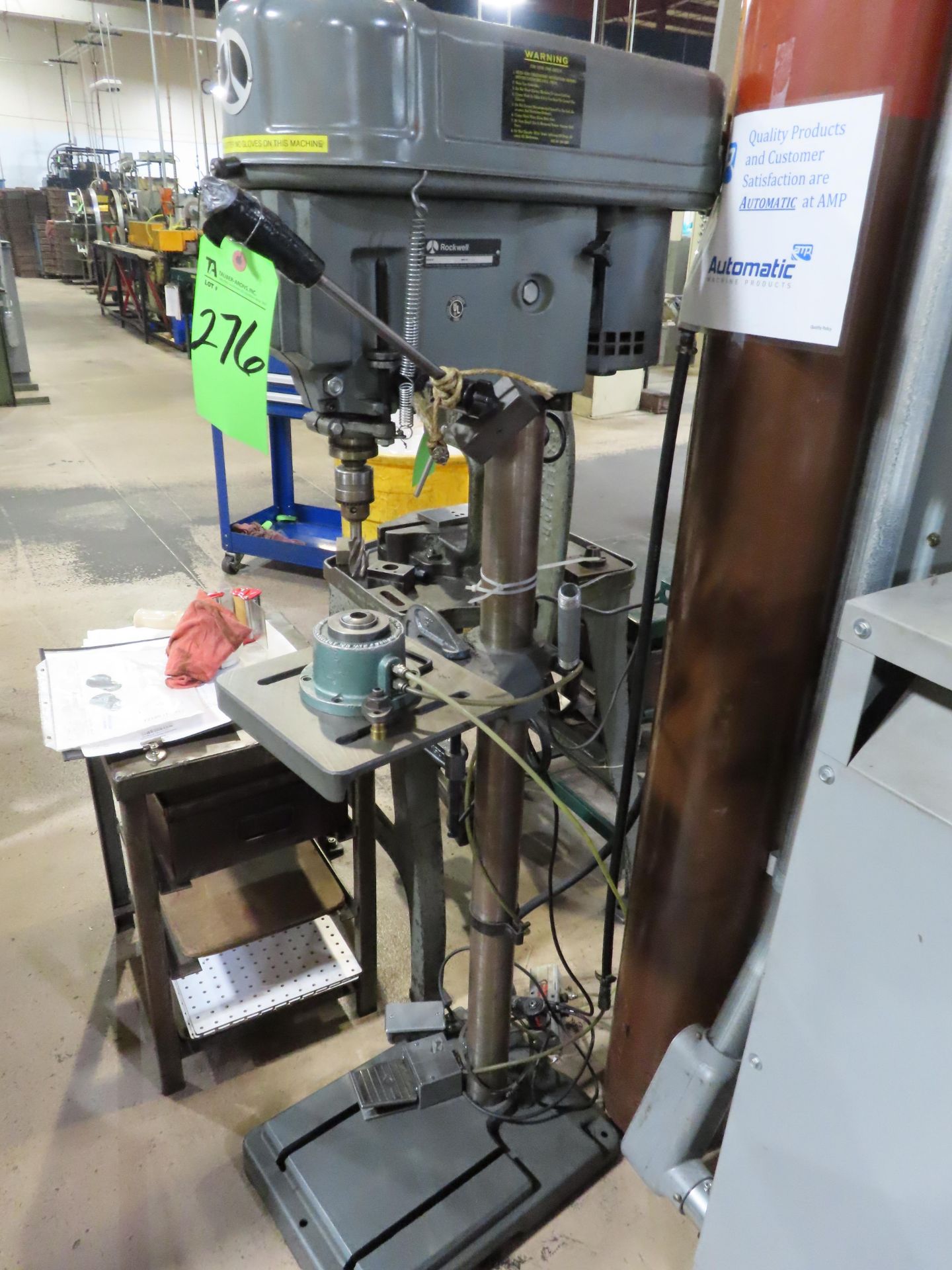 Rockwell Pedestal Drill Press