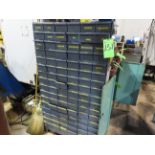 (Lot) Durham Tool Cabinet w/ Assorted Drills,