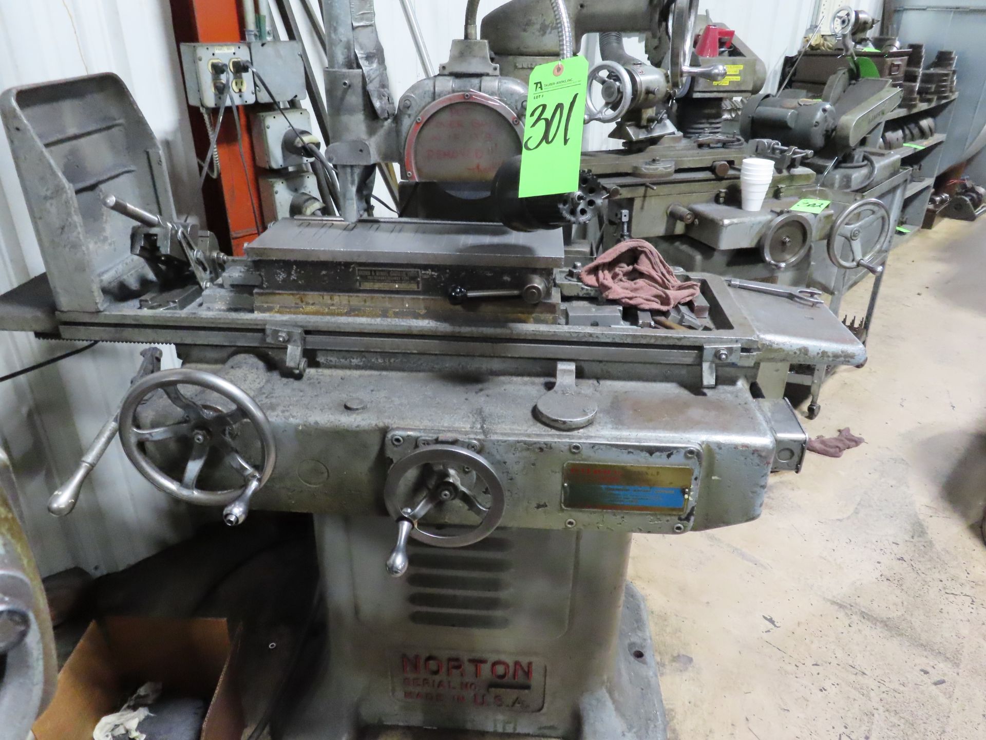 Norton 6'' x 12'' Manual Surface Grinder w/