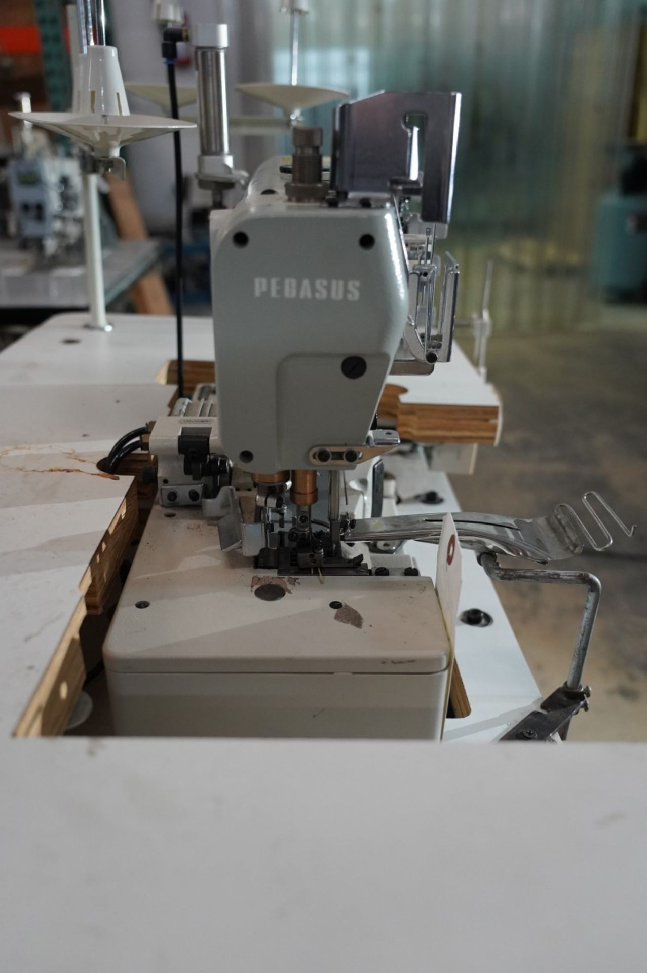 Pegasus Coverstitch Sewing Machine Model CW500N - Type -CW562N-01GB, Spec. 364 S/N 548682, Adjustab - Image 5 of 10