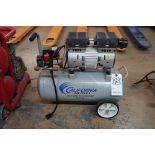 California Air Tool Horizontal Air Compressor Model 5510SE S/N 5510SE0818-33065CNF, 5.5 Gallon, 1