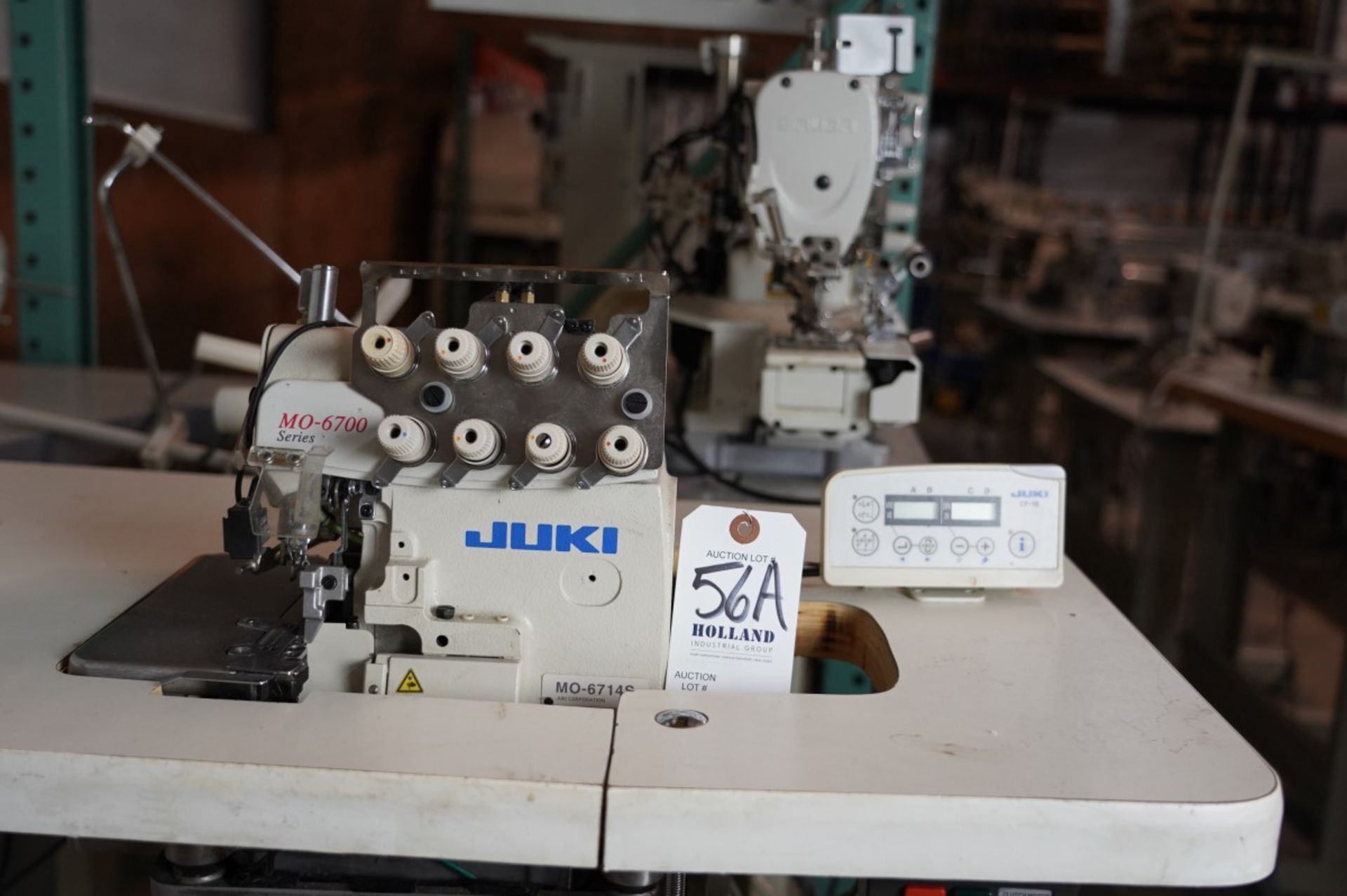 Juki Overlock Sewing Machine Model MO-6700 - MO-6714S, Class - BE-40H