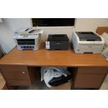 Brother (3) Inkjet Printers Model MFC-736ON, HL-L23700W, HL-3070CW