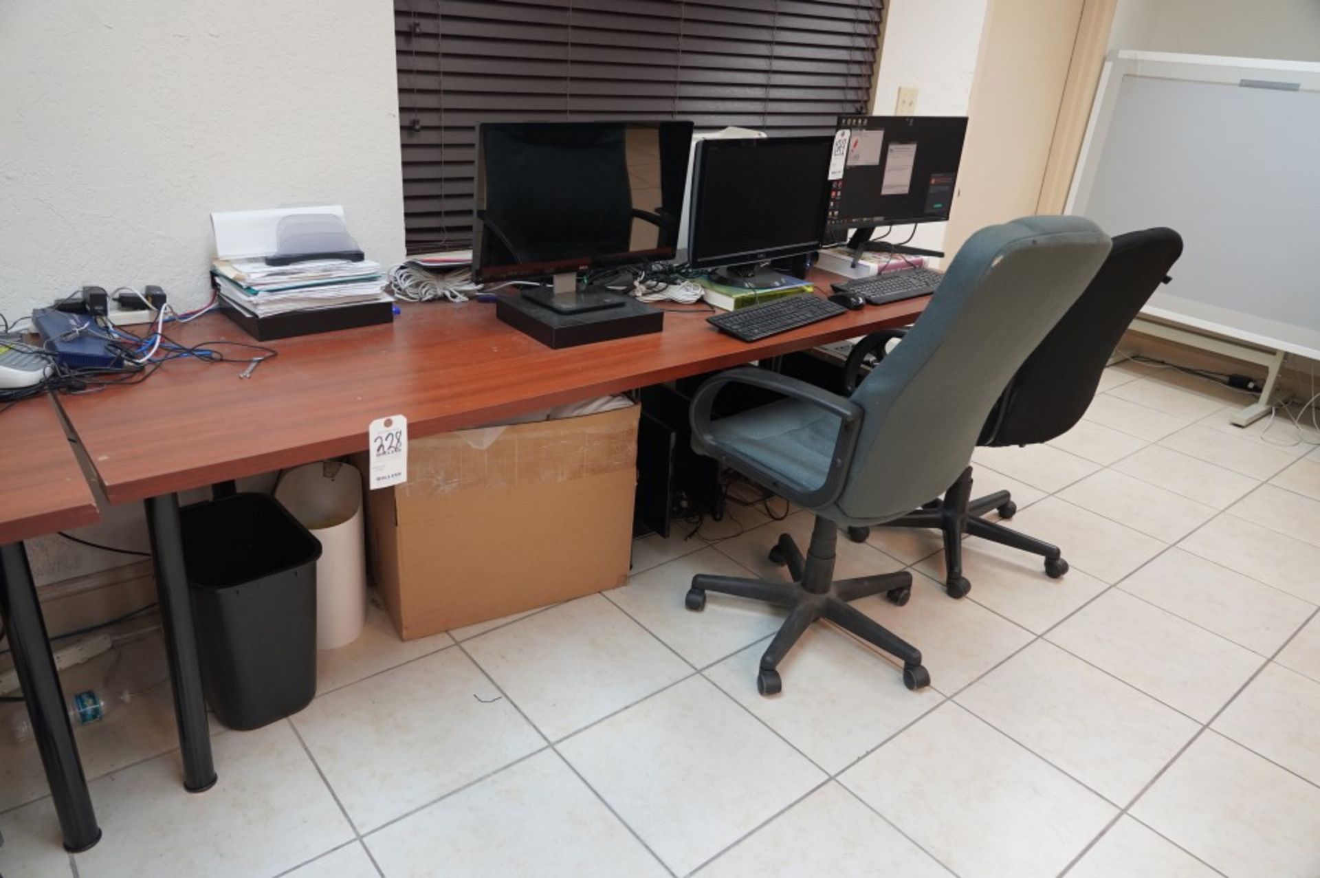 Contents of Room, (8) Chairs, (5) Desks, Electronic Drawing Board - Image 7 of 7