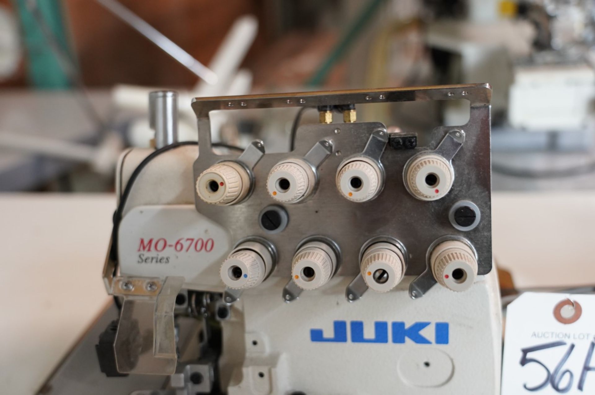 Juki Overlock Sewing Machine Model MO-6700 - MO-6714S, Class - BE-40H - Image 6 of 9