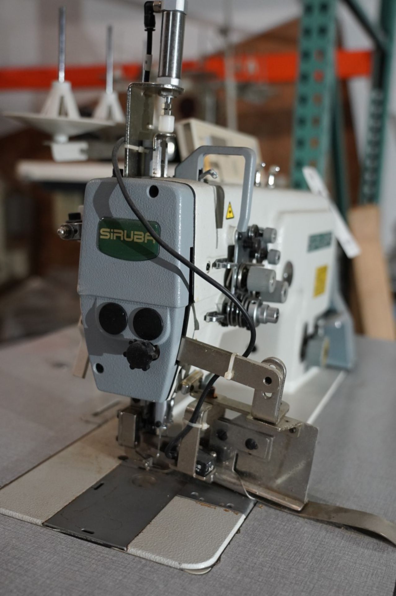 Siruba Overlock Sewing Machine Model T828-42-127KL/C S/N 23605216, Adjustable Speed, Number of Ne - Image 9 of 10