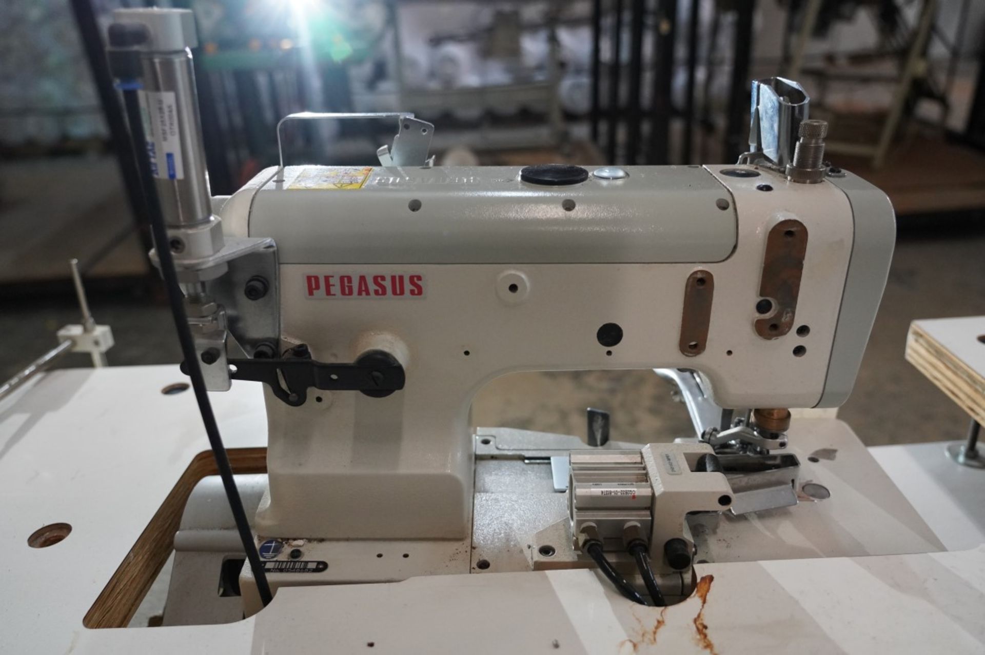 Pegasus Coverstitch Sewing Machine Model CW500N - Type -CW562N-01GB, Spec. 364 S/N 548682, Adjustab - Image 7 of 10