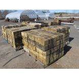 Lot of (350) Triple 6 x 6 Blocks 18" LF