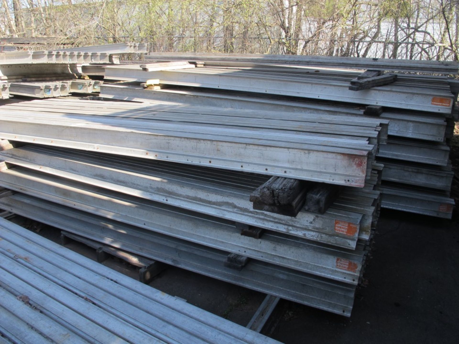 Lot Including: (45) ALUMA SYSTEMS Aluminum Joist 12' (Waco #12'ALJO - Weight 2700); (300) Alum...