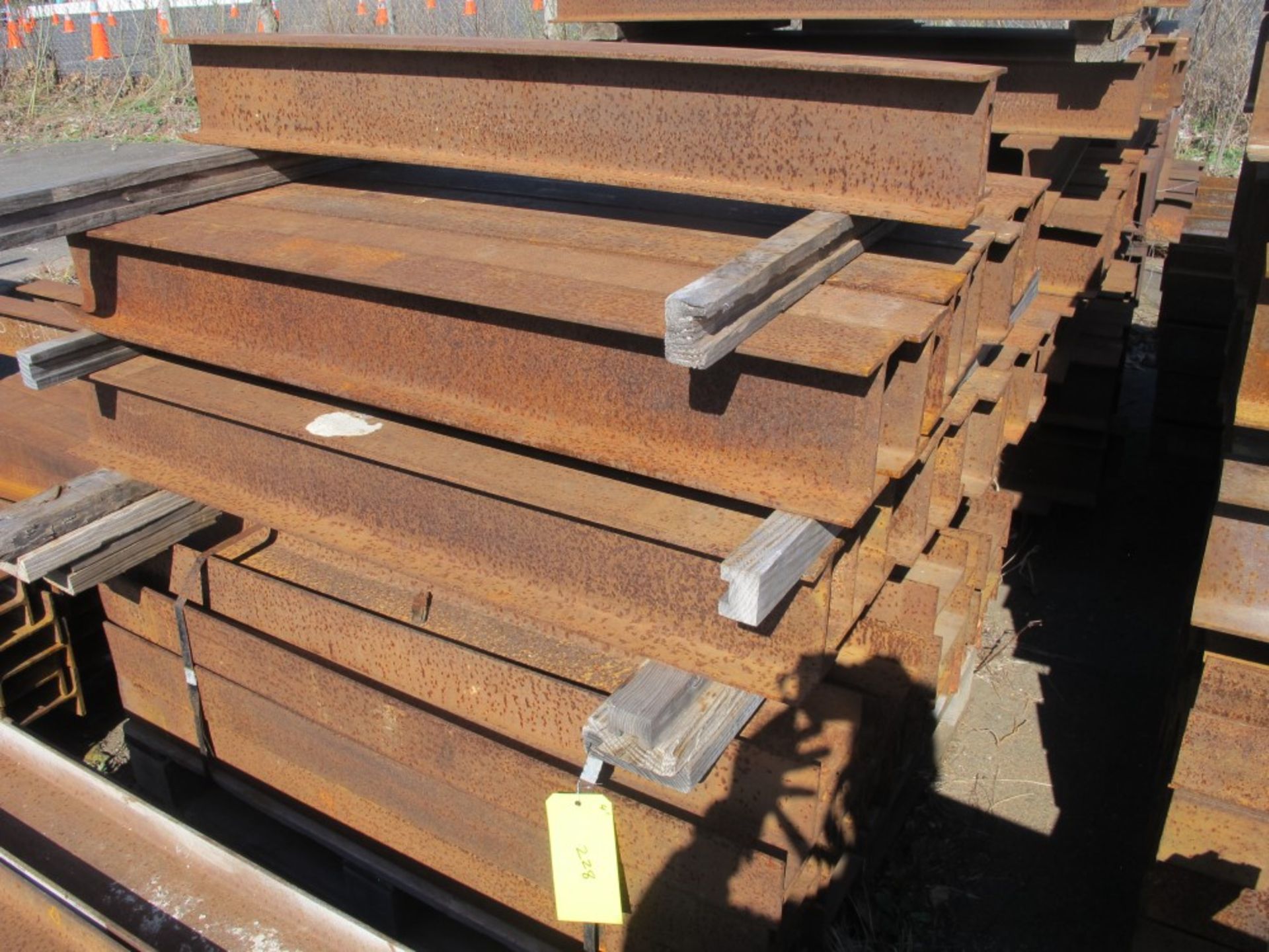 Lot of (160) Steel Beam 4' (Waco #W6X124) - Image 3 of 4