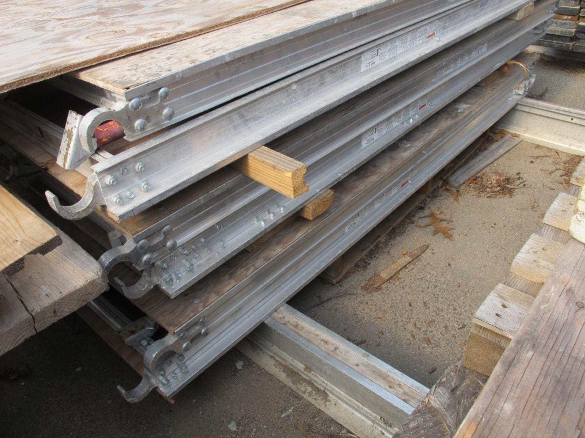 Lot Including: (6) Alum/Plydeck 28" x 7' No Hatch (Waco #PAP7282 - Weight 294); (6) Alum/Ply Hatch - Image 2 of 3