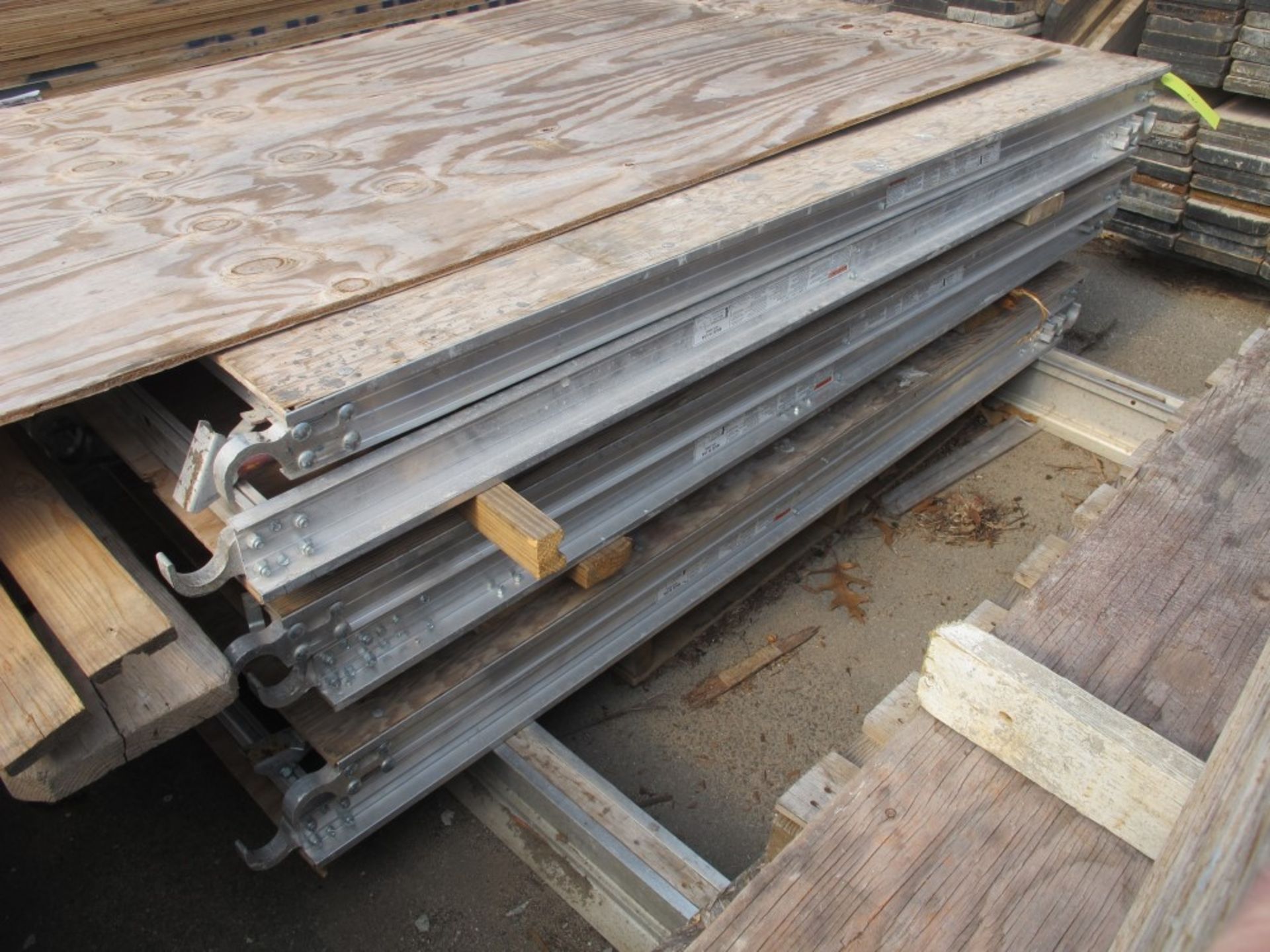 Lot Including: (6) Alum/Plydeck 28" x 7' No Hatch (Waco #PAP7282 - Weight 294); (6) Alum/Ply Hatch