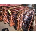 Lot Including: (500) Clamp For Ladder (Waco #343.01 - Weight 3500); (30) Ladder w/ Clamp 3' (Waco #