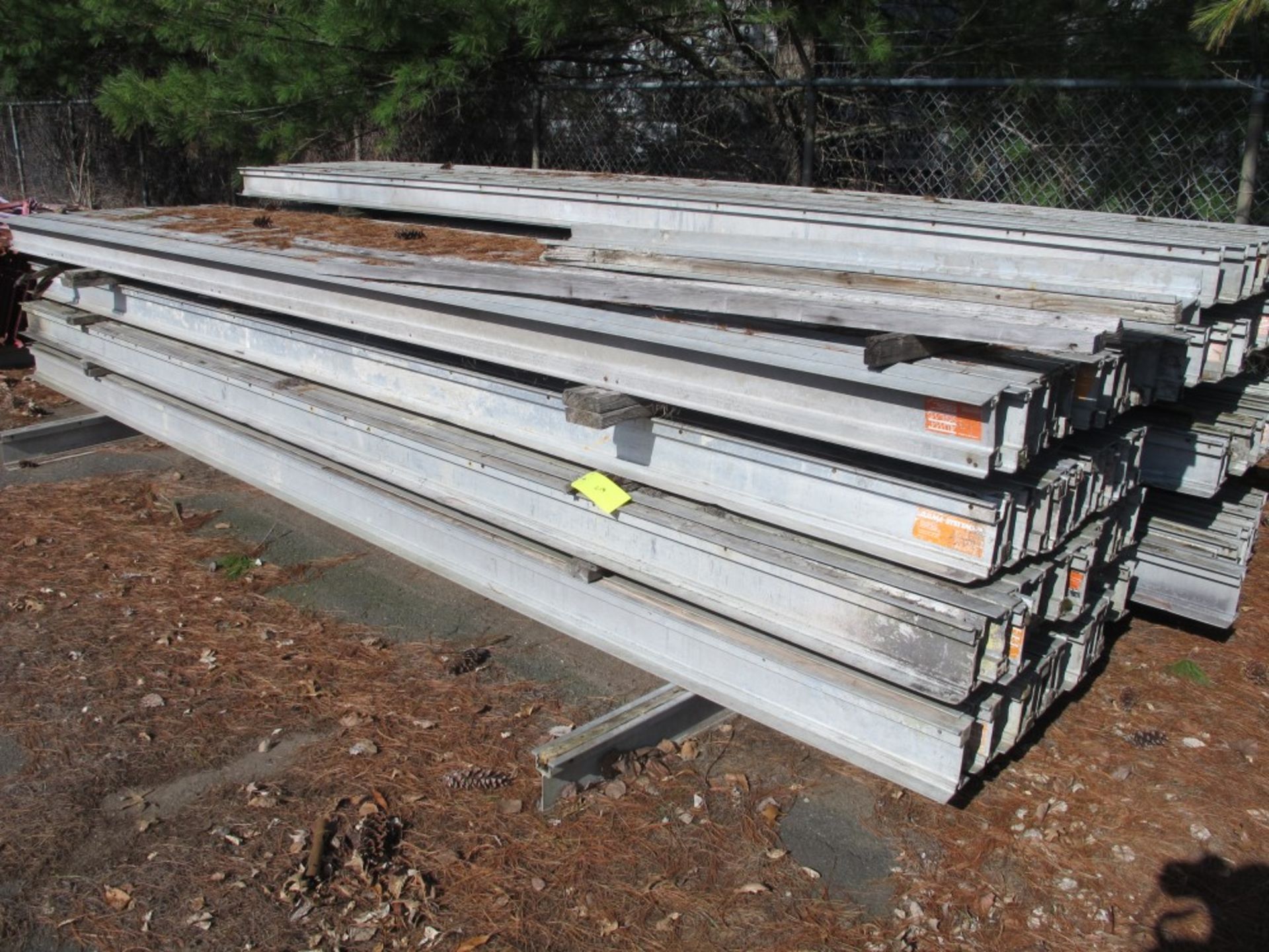 Lot of (100) ALUMA SYSTEMS Aluminum Joist (Waco #18'ALJO)