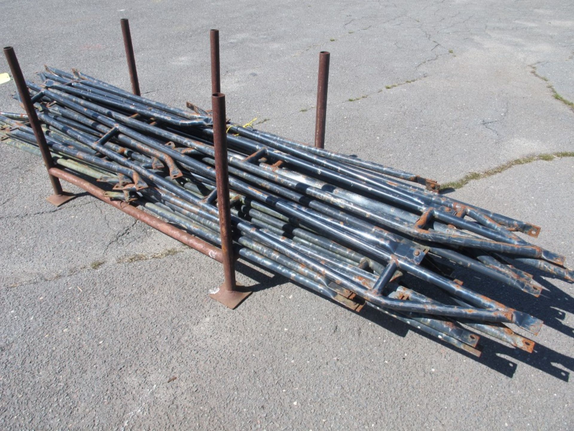 Lot of (13) Straddle Braces, 10' (Waco # 215.10)