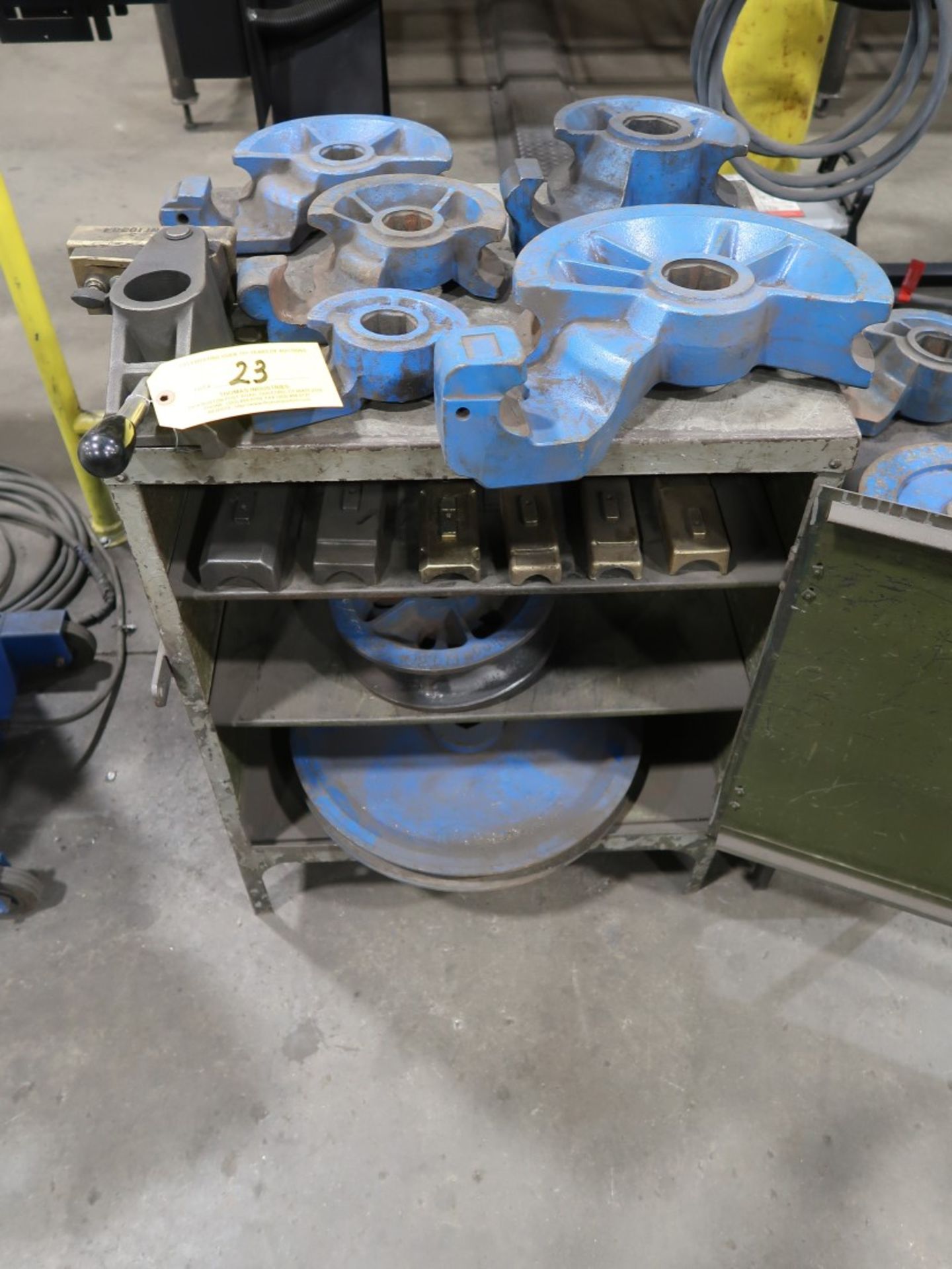 2014 CML Ercolina Pipe Bender Model TOP 030 TRIF, S/N 3014115 w/ Large Assortment of Dies, Touch - Image 4 of 8