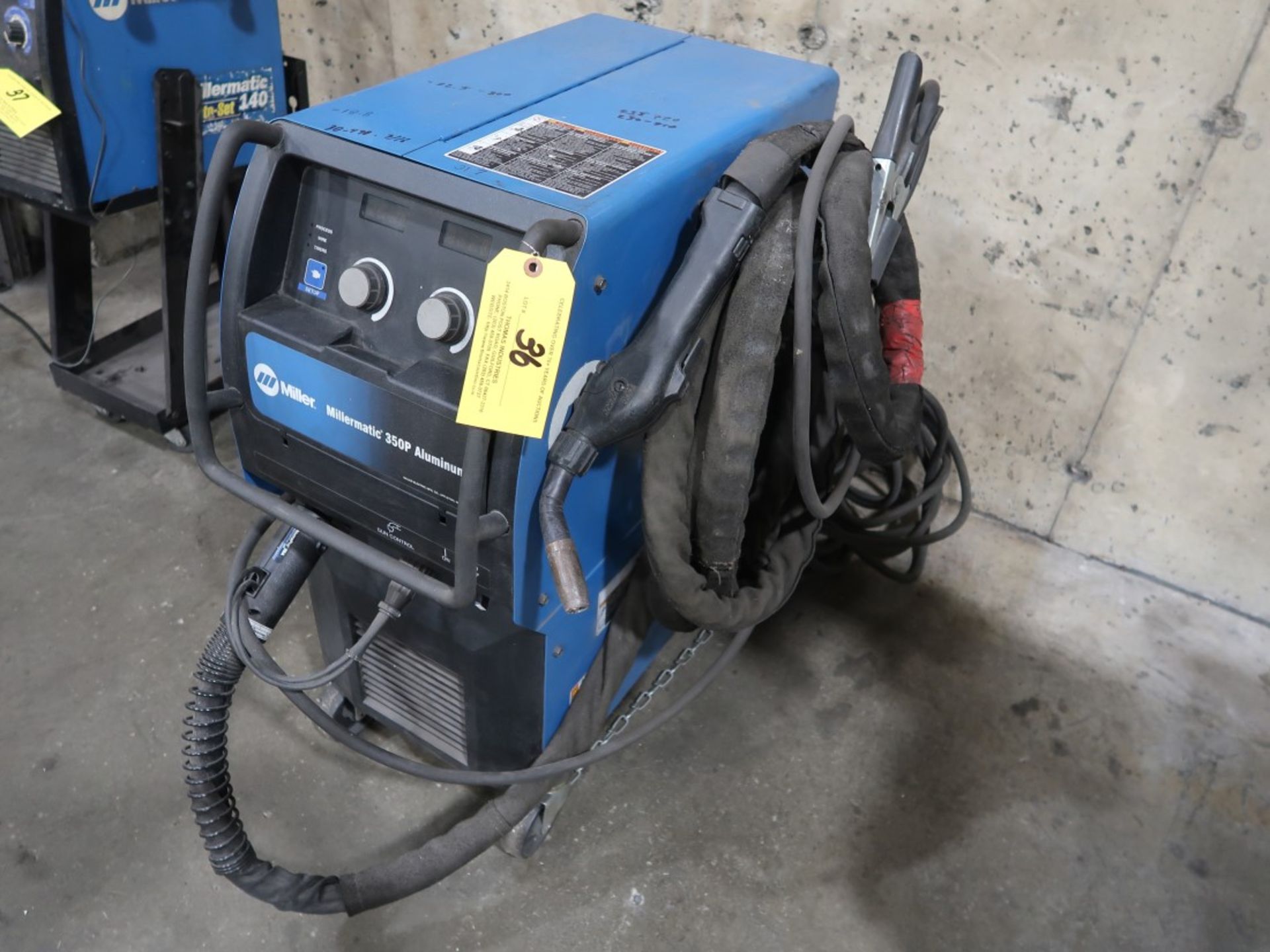 Miller Millermatic 350P Aluminum Mig Welder S/N MK413016N - Image 4 of 5