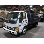 1998 Isuzu W3500 Turbo Diesel Flat Bed Truck, VIN #J8BB4B140X7017884