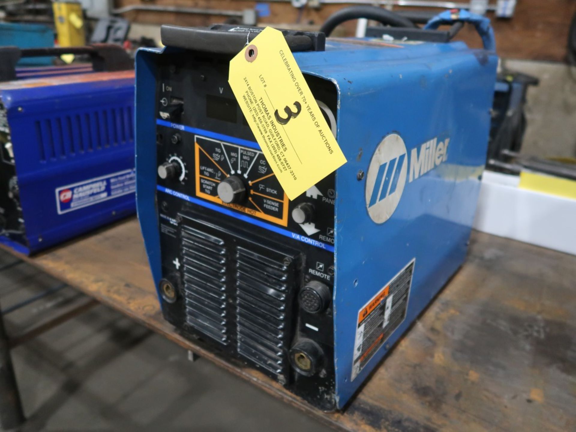 Miller Model XMT 304 CC/CV DC Inverter Multi Purpose Welder S/N LB186125 - Image 4 of 5