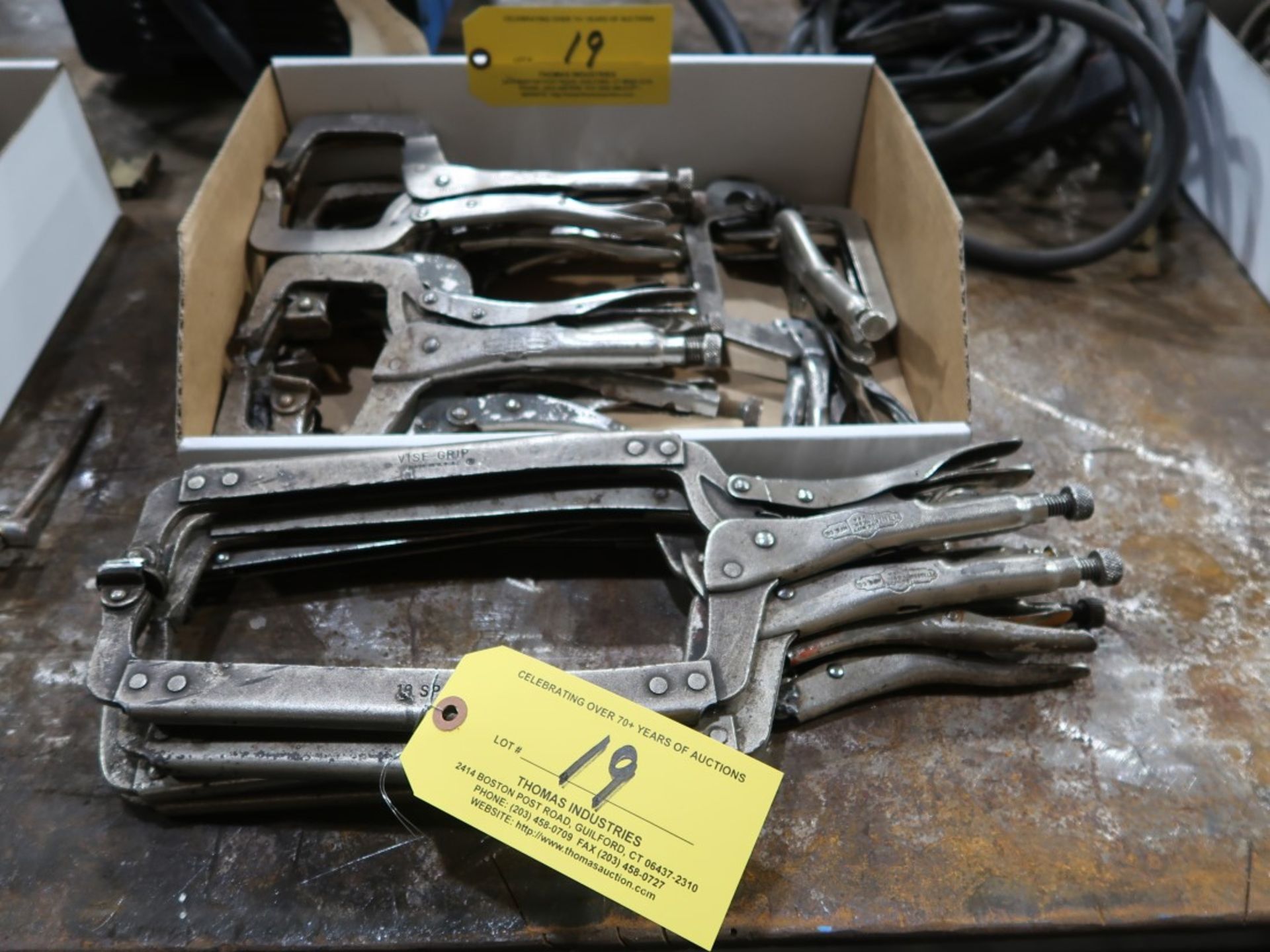 Approx (16) Vise Grip Welding Clamps