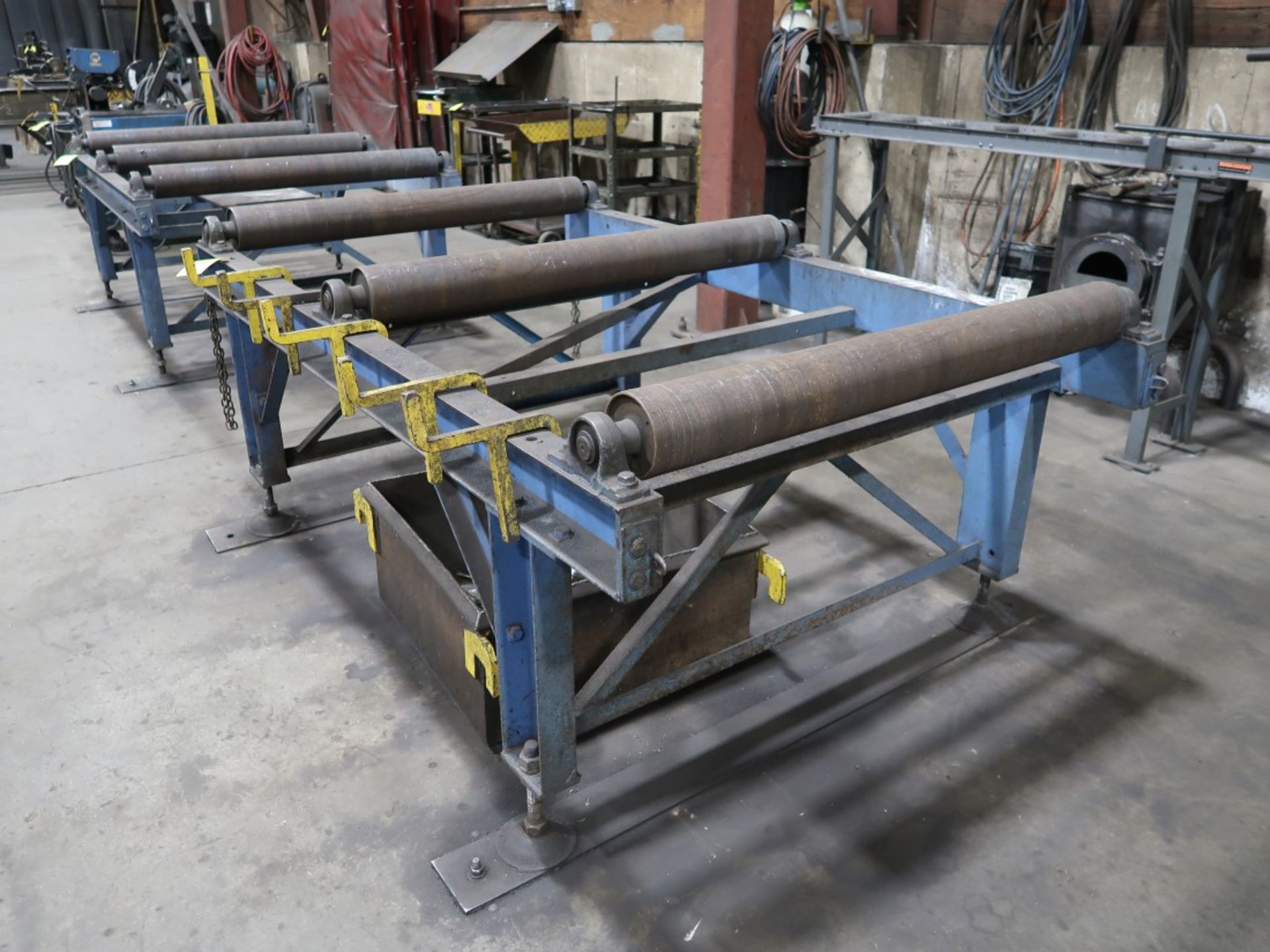 (2) Heavy Duty Roller Coveyors Approx 48" W x 72" L Each - Image 2 of 3