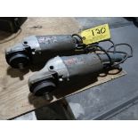 (2) Bosch Right Angle Grinders