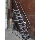 Cotterman 8 Step Aircraft Type Warehouse Ladder