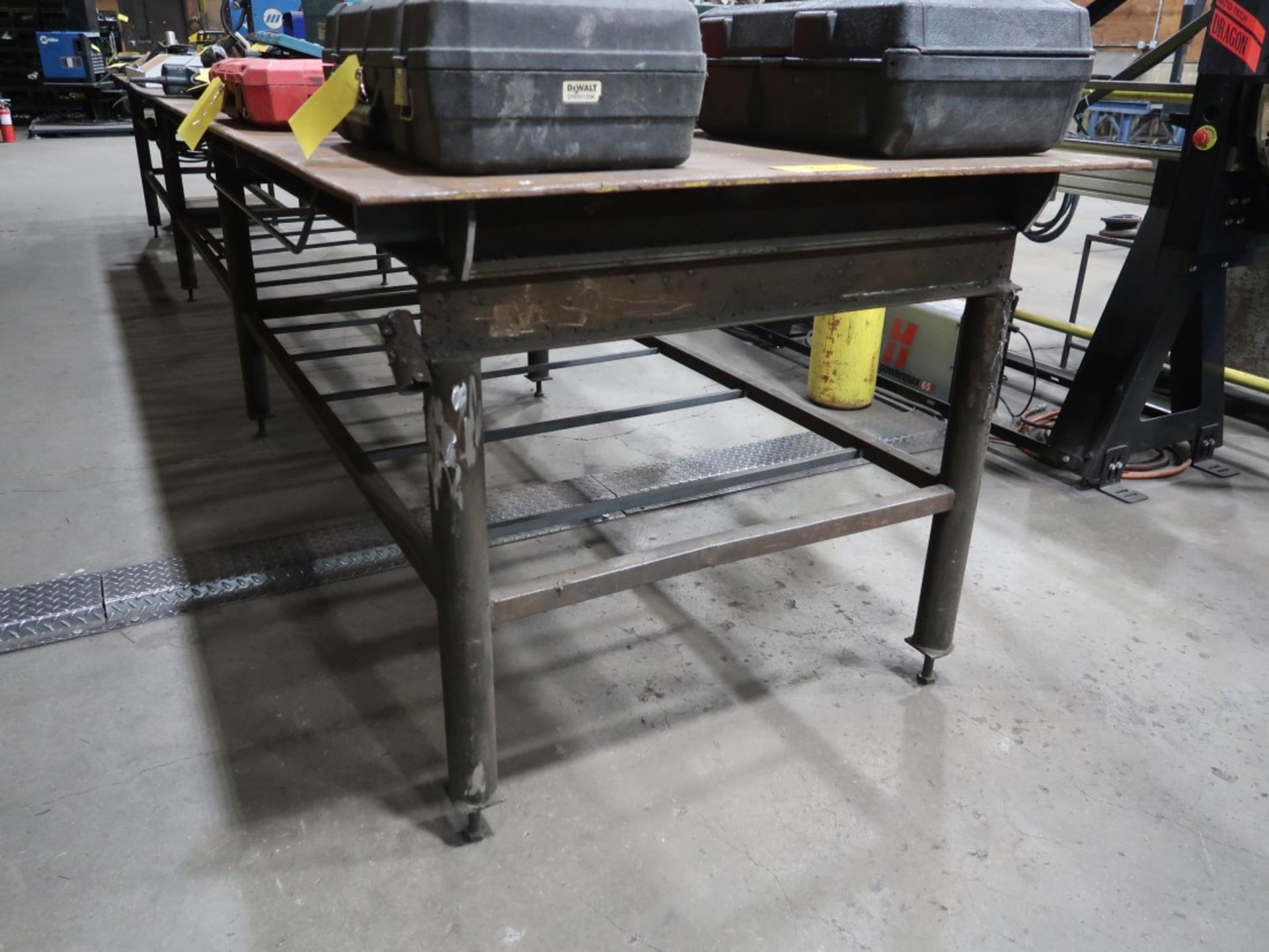 4' x 20 HD Steel Welding/Layout Table (Delay Delivery 1-Week) - Image 2 of 2