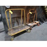 (2) Material Handling Carts