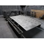 Saw Horses & Rail Material Handling Cart