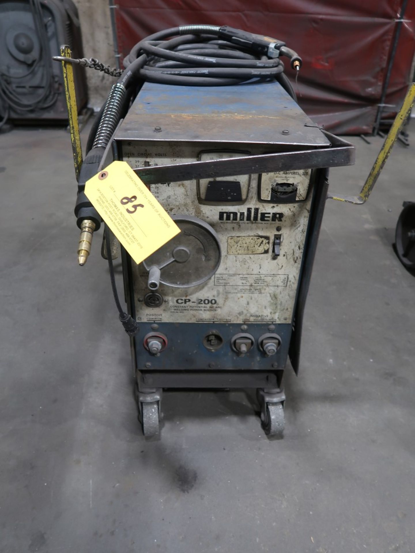 Miller CP-200 Welder 200/208/230 Volts w/ Miller Wire Feed - Image 3 of 4