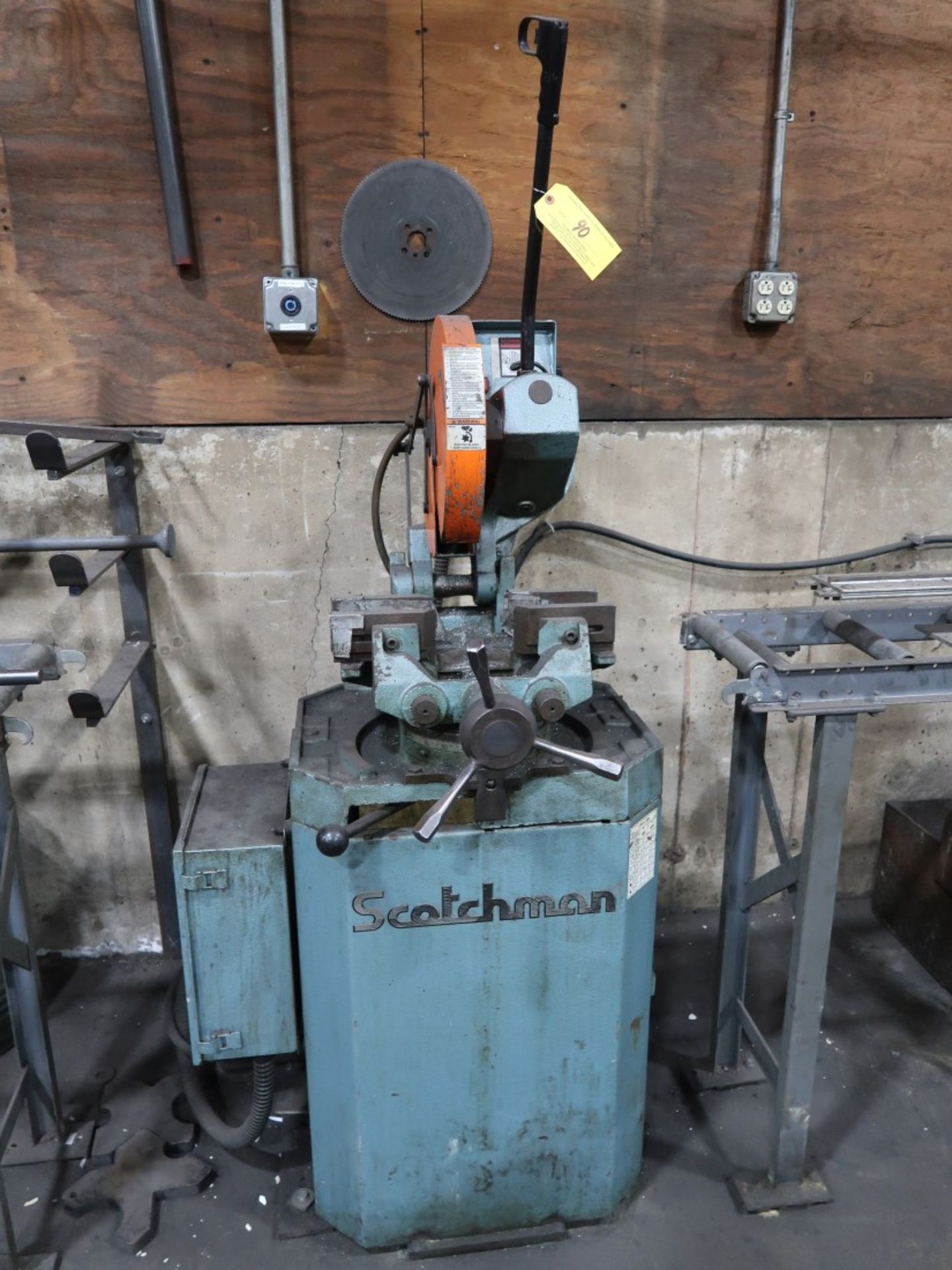 Scotchman CPO-VSLT-350 Abrasive Chop Saw, 5 HP w/ Conveyor - Image 2 of 3