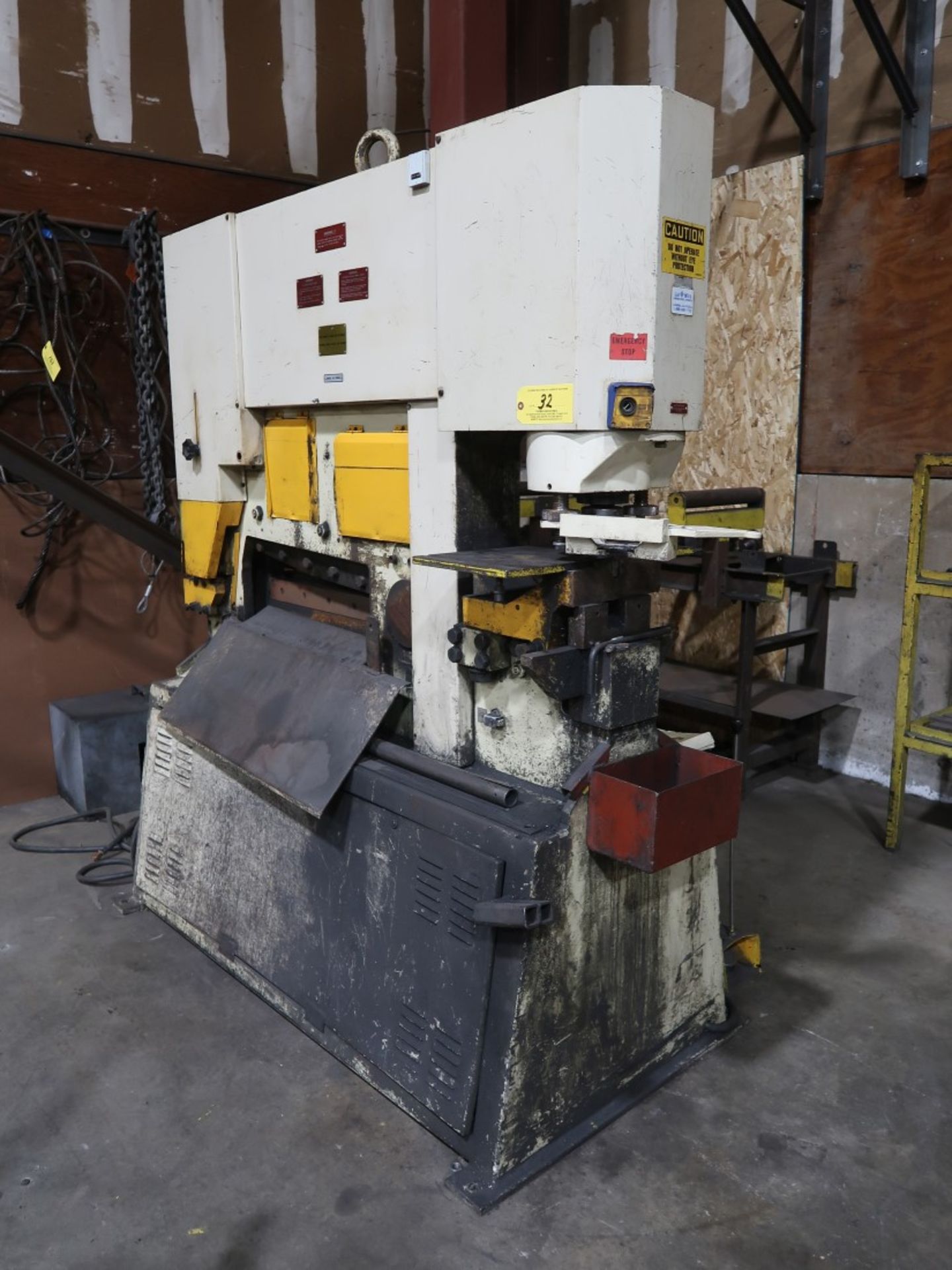 1995 Geka Hydracrop 110A Ironworker, S/N 15798, Punch Head Replaced in 2020; Punching Tonnage 120 - Image 2 of 6