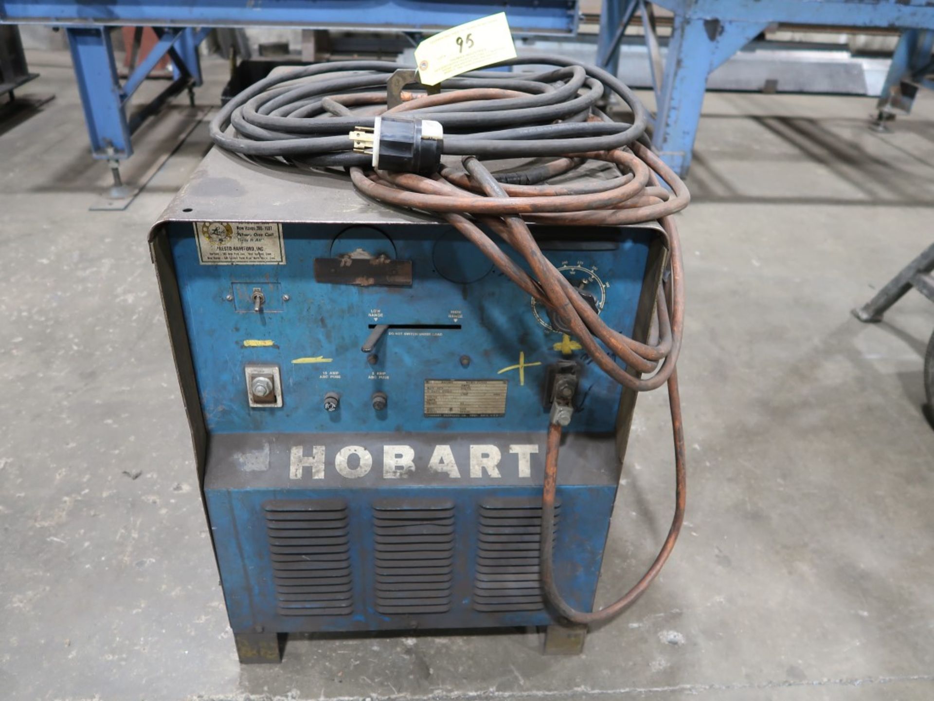 Hobart Model R-300 Arc Stick Welder S/N 12RT-68929 - Image 2 of 4