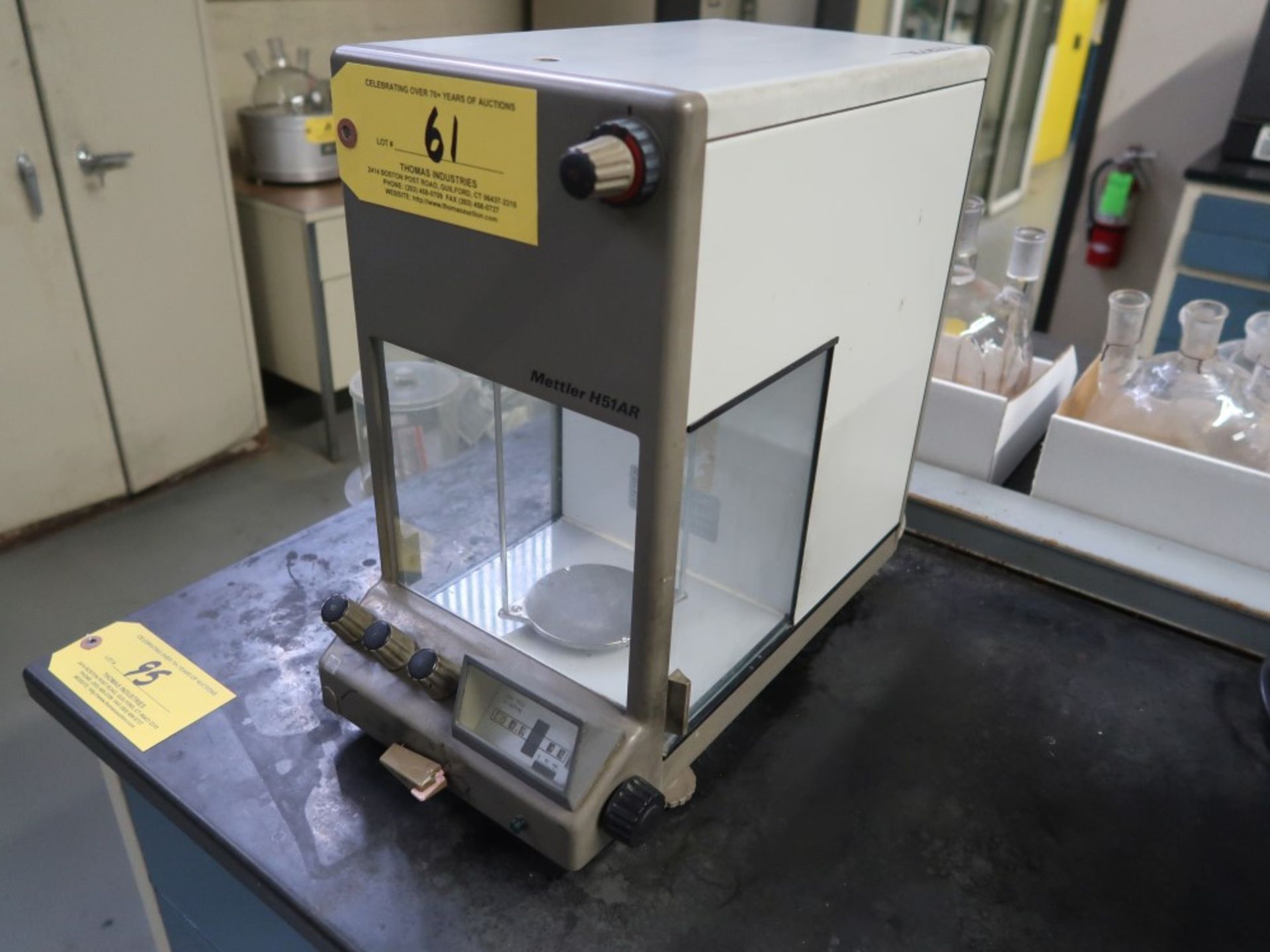 Mettler H51AR Laboratory Scale S/N 794930 Max 160g - Image 2 of 2